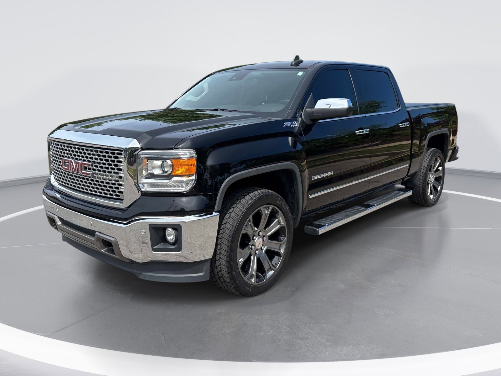 Used 2015 GMC Sierra 1500 SLT w/ SLT Crew Cab Value Package AWD/4WD image 3