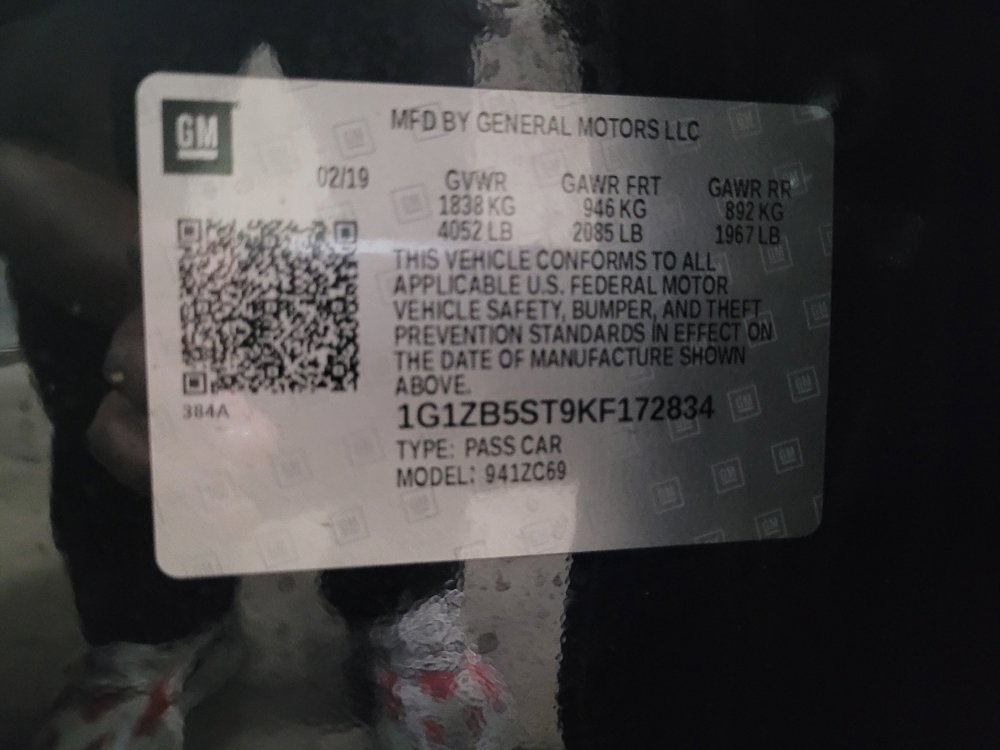 Used 2019 Chevrolet Malibu LS w/ LPO, Convenience Package 1 image 33