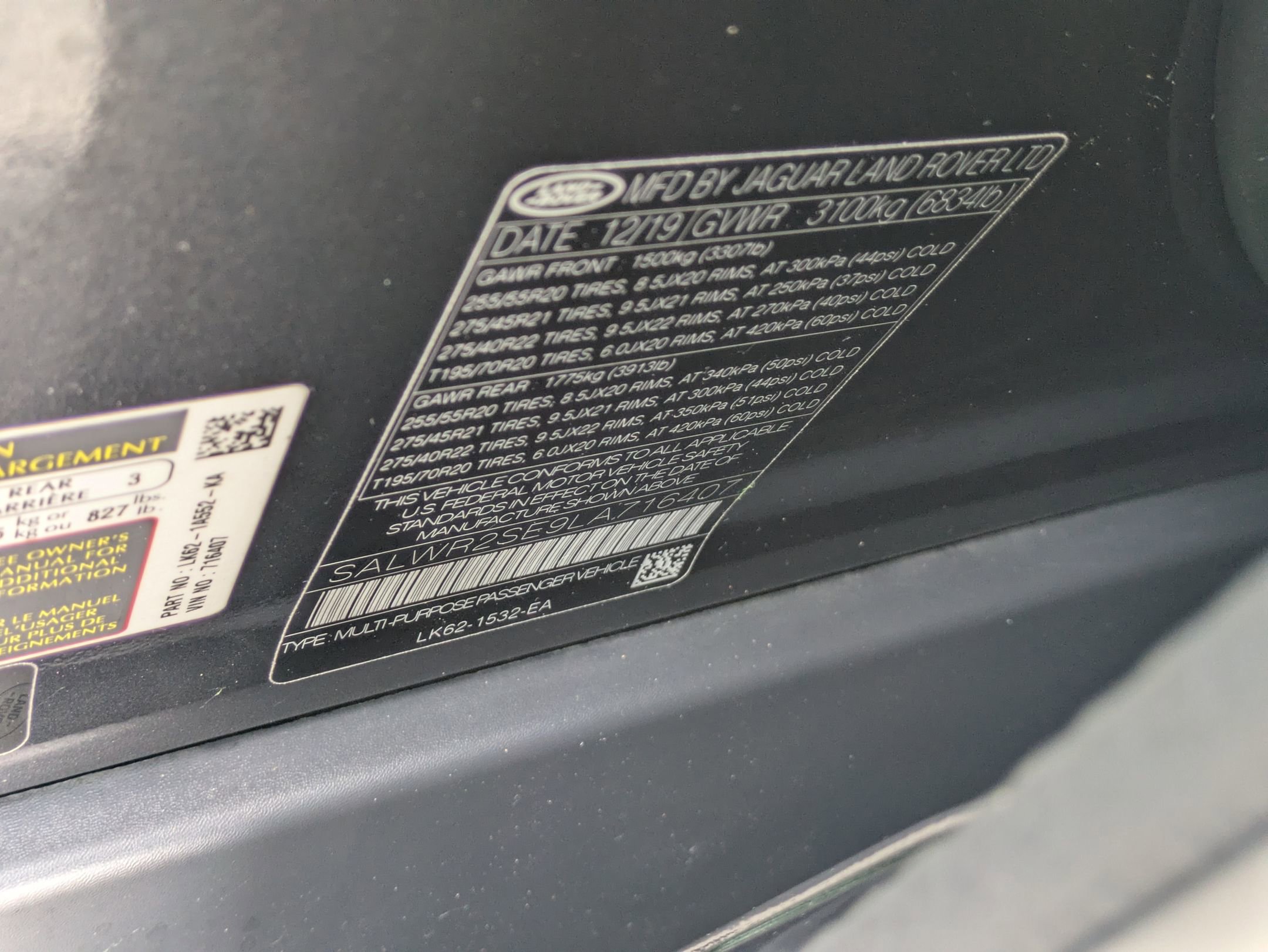 Used 2020 Land Rover Range Rover Sport HSE Dynamic image 33