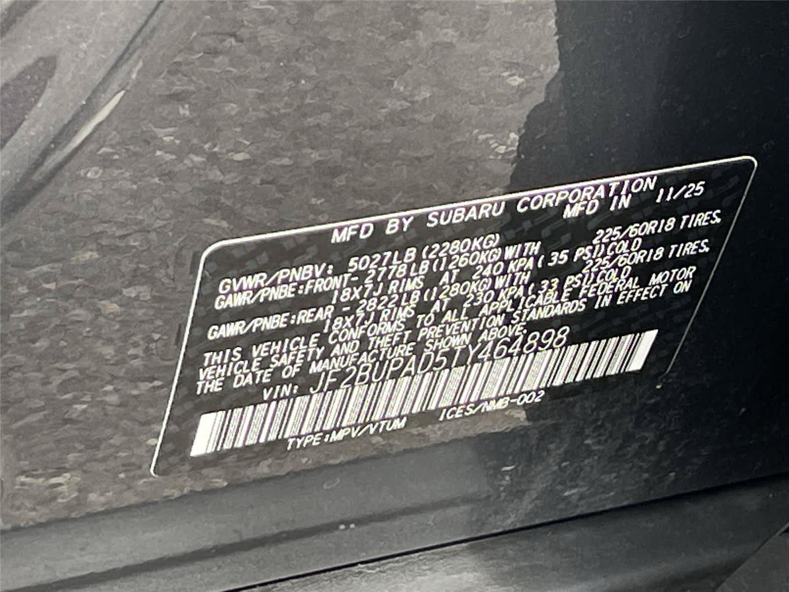 Used 2026 Subaru Outback Premium AWD/4WD image 32