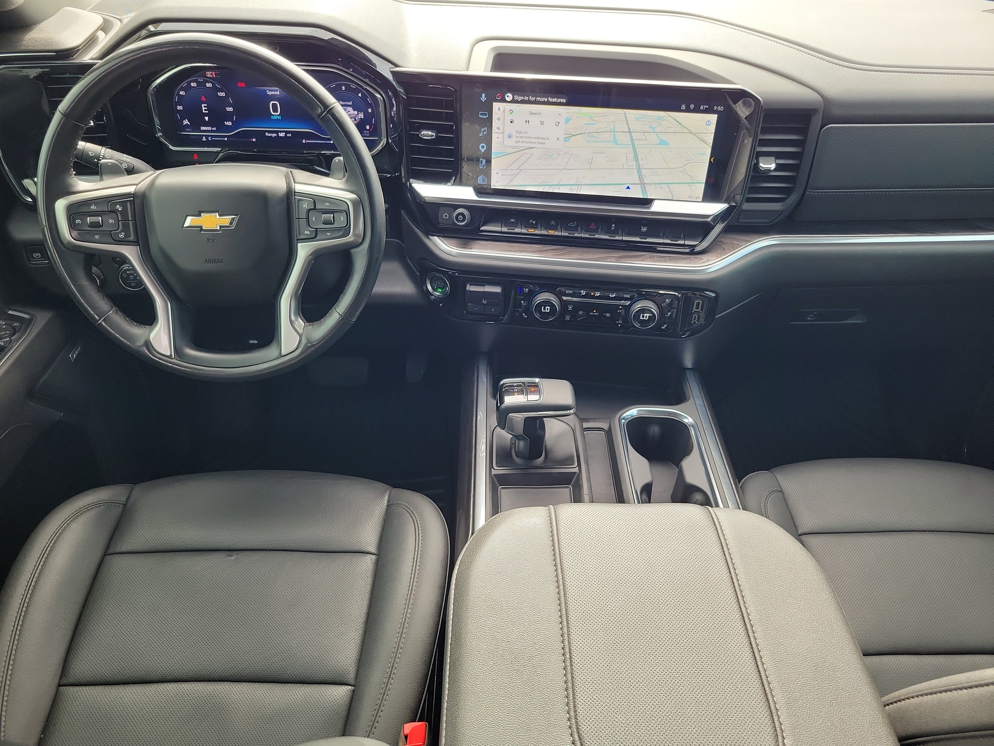Used 2025 Chevrolet Silverado 1500 LTZ w/ Technology Package AWD/4WD image 12
