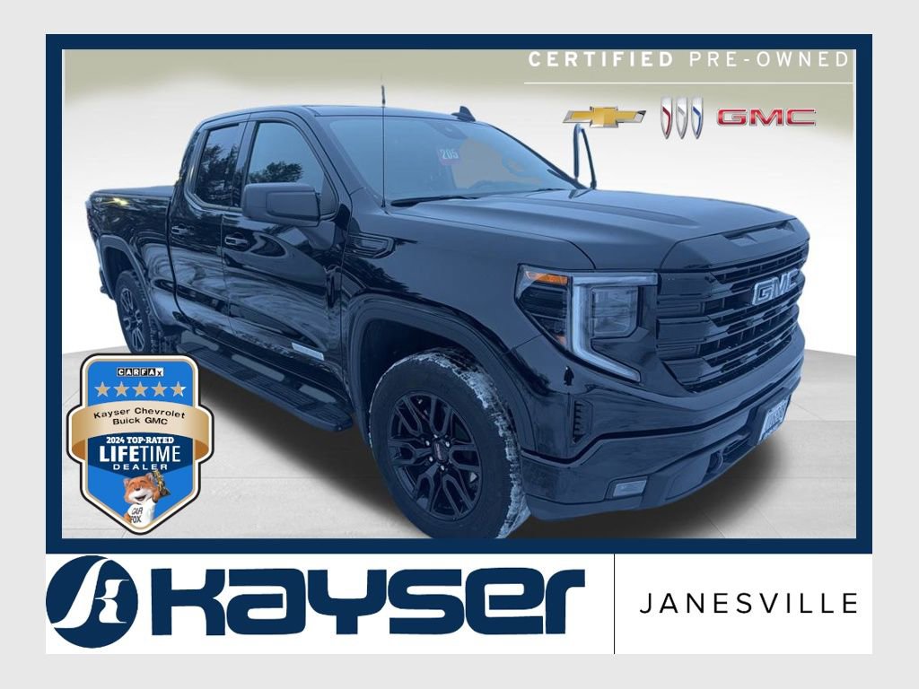 Certified 2023 GMC Sierra 1500 Elevation w/ LPO, Elevation Black Package