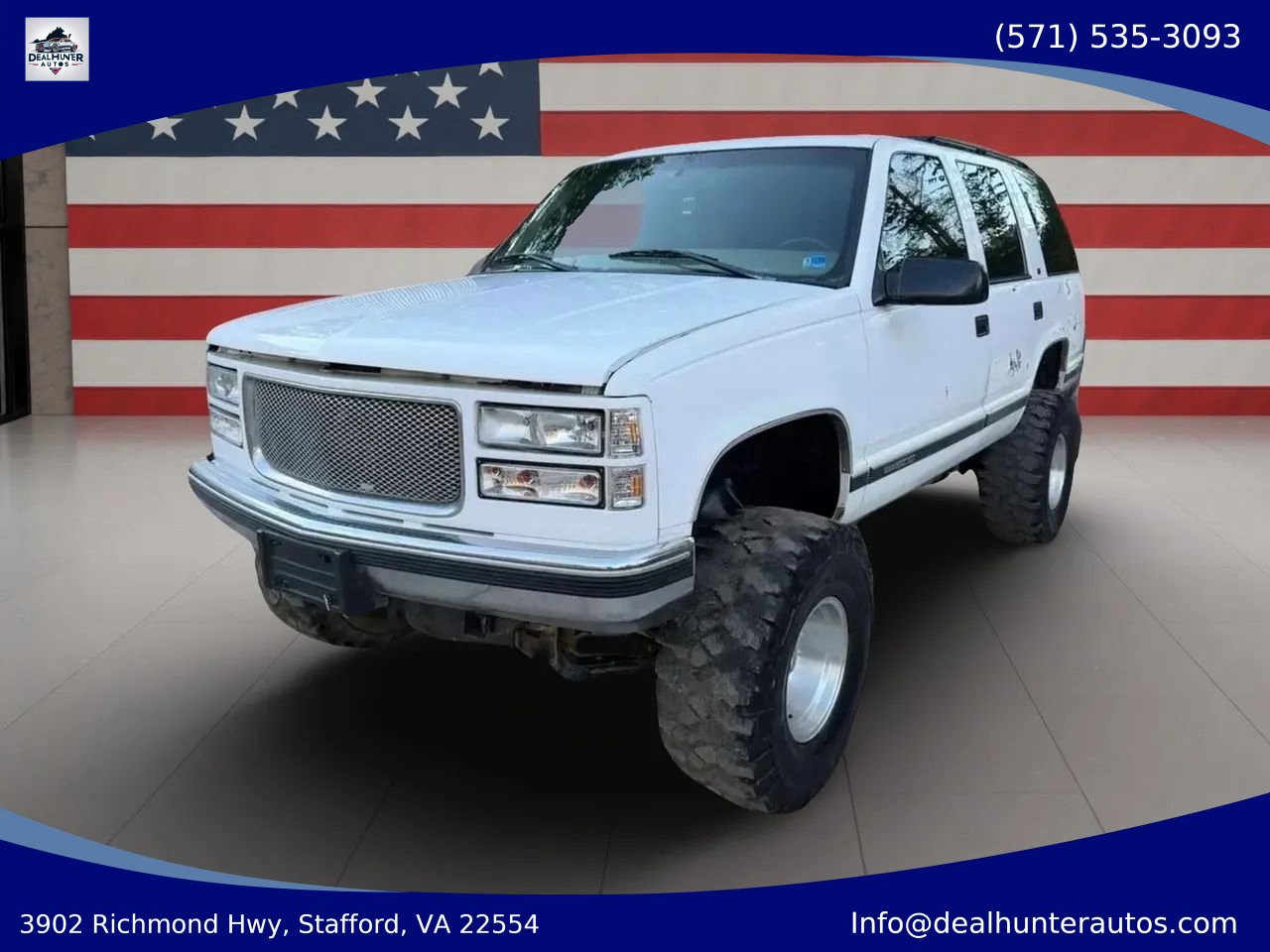 Used 1998 GMC Yukon 4WD 4-Door w/ Marketing Opt Pkg 5 image 1