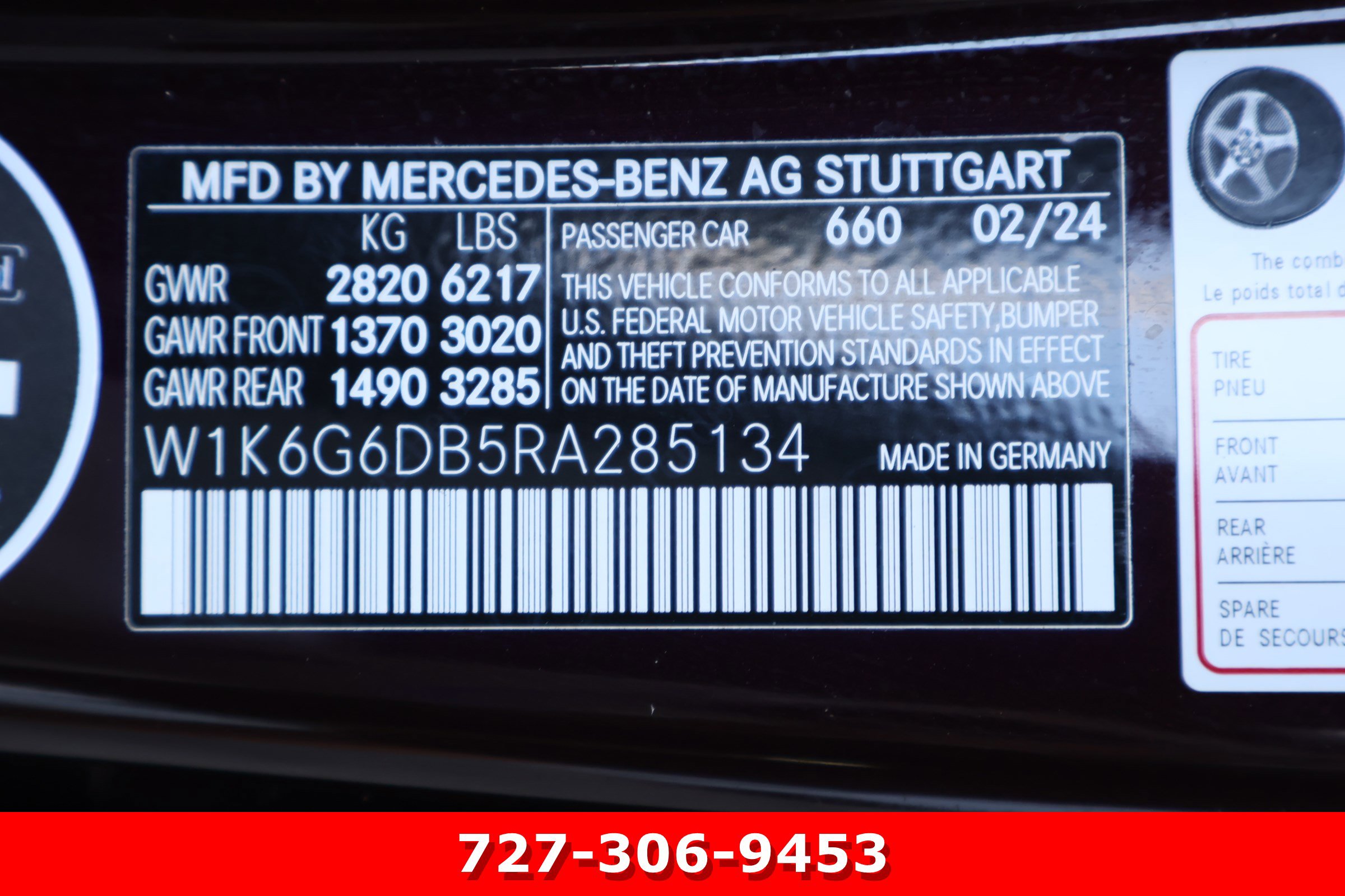 Certified 2024 Mercedes-Benz S 500 4MATIC image 29