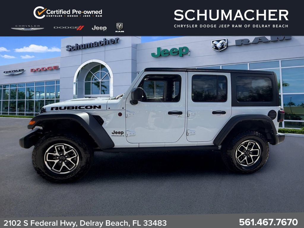 Used 2024 Jeep Wrangler Unlimited Rubicon AWD/4WD image 4