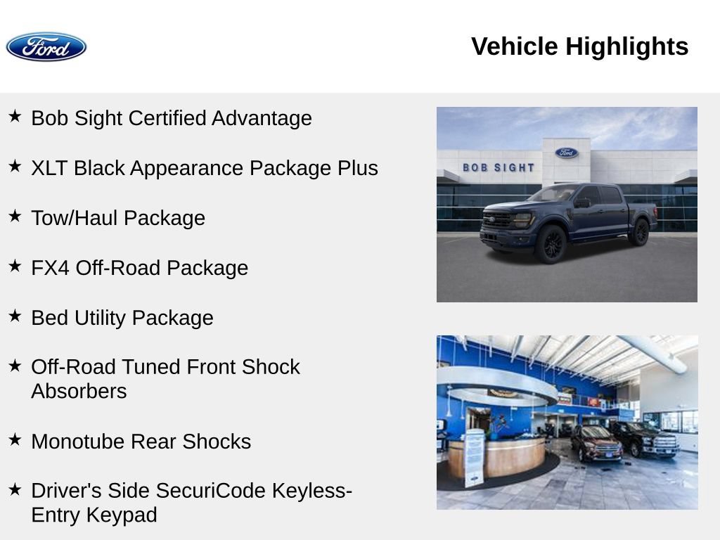 New 2026 Ford F150 XLT w/ Equipment Group 302A MID AWD/4WD image 2