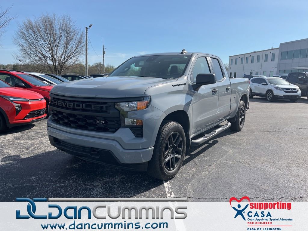 Used 2024 Chevrolet Silverado 1500 Custom w/ Turbomax Blackout Package image 1