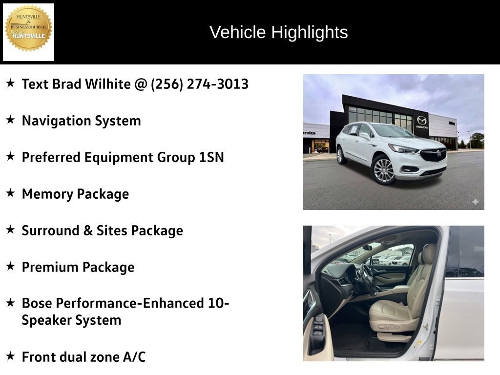 Used 2021 Buick Enclave Premium w/ Surround and Sites Package image 6