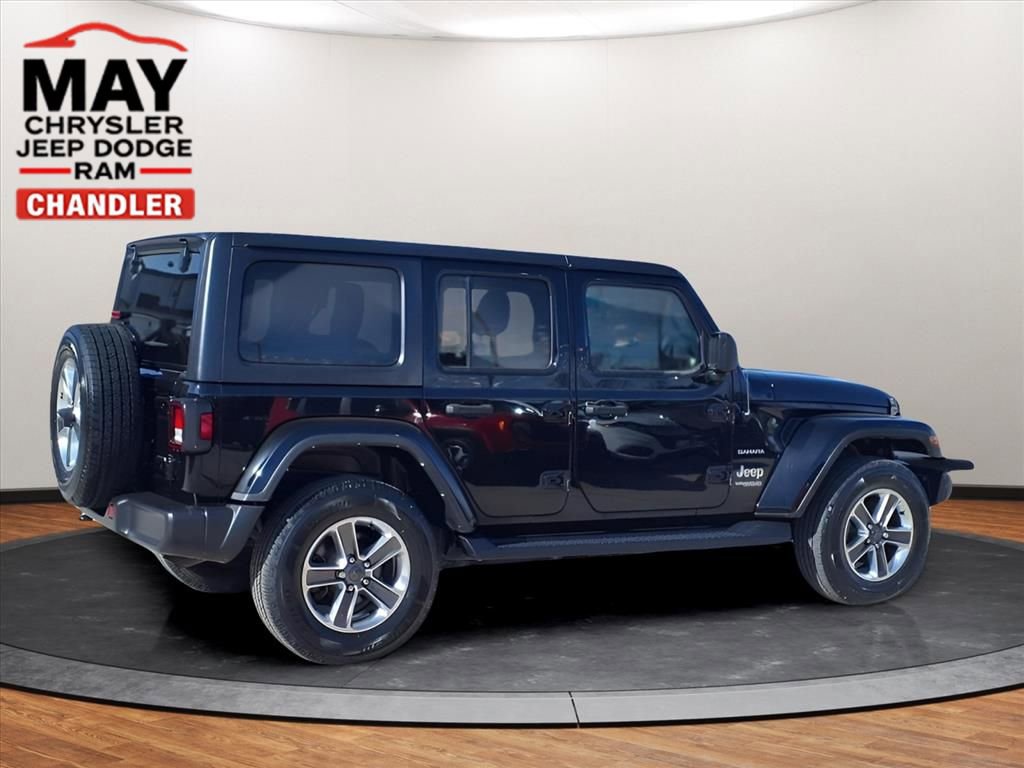 Used 2021 Jeep Wrangler Unlimited Sahara w/ Uconnect 4C Nav & Sound Group image 17