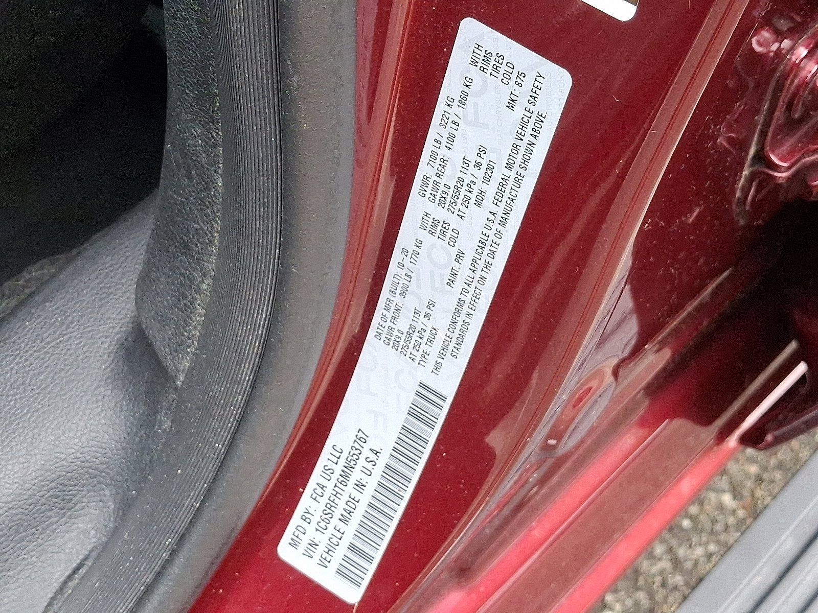 Certified 2021 RAM 1500 Limited image 28