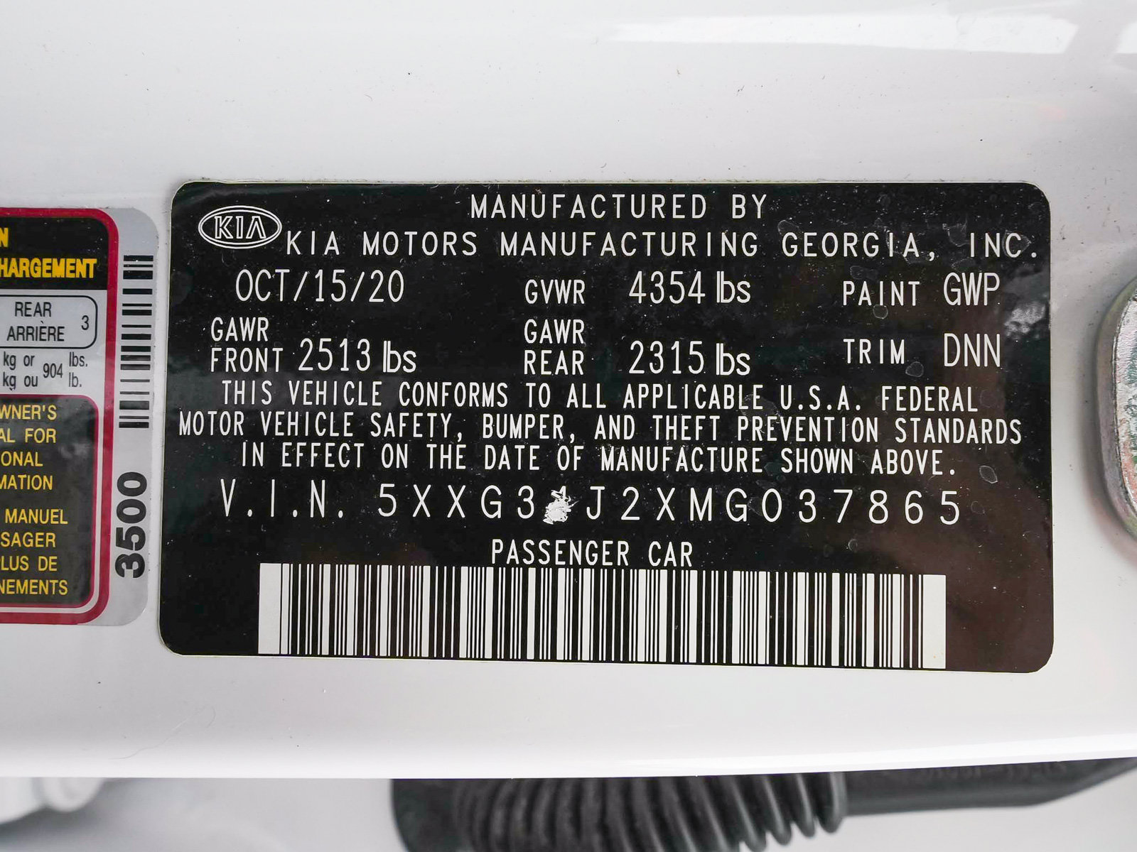 Used 2021 Kia K5 EX w/ EX Premium Package FWD image 13