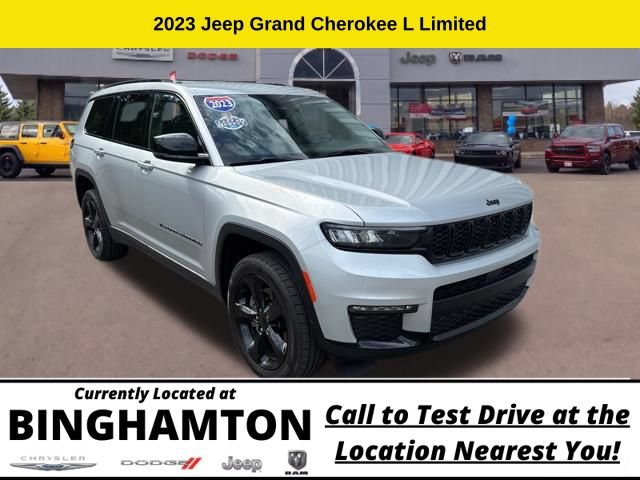 Used 2023 Jeep Grand Cherokee L Limited w/ Black Appearance Package AWD/4WD 360° Tour