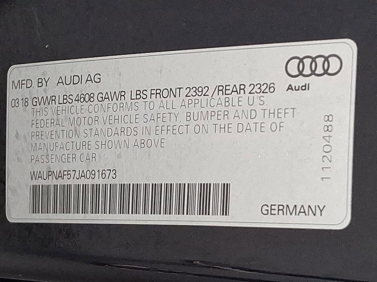 Used 2018 Audi A5 2.0T Premium Plus w/ Premium Plus image 28