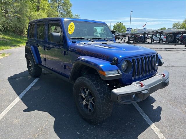 Used 2019 Jeep Wrangler Unlimited Rubicon w/ Uconnect 4C Nav & Sound Group AWD/4WD image 2