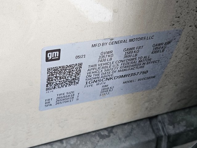 Used 2021 Chevrolet Tahoe LT image 17