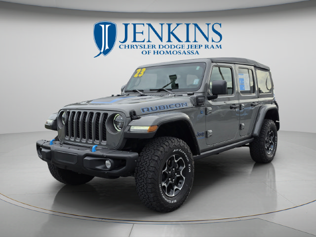 Used 2023 Jeep Wrangler Unlimited Rubicon 4xe w/ Steel Bumper Group AWD/4WD image 11