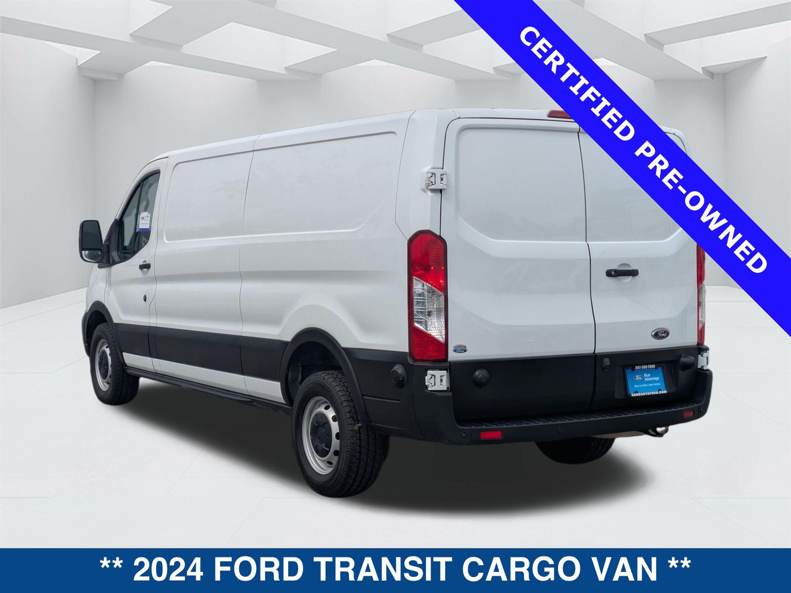 Certified 2024 Ford Transit 350 Low Roof w/ Load Area Protection Package RWD image 38