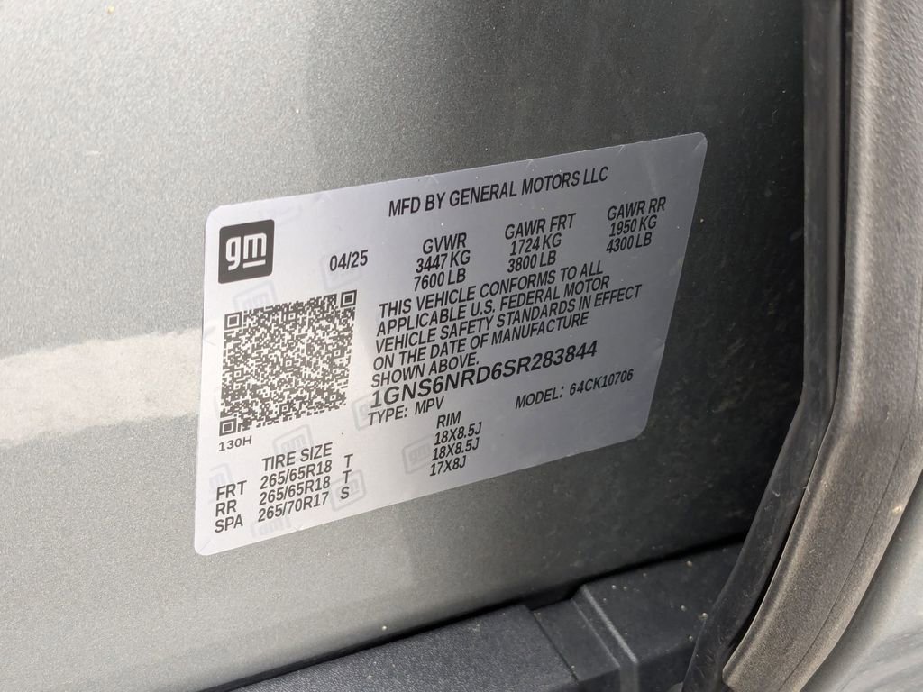 Used 2025 Chevrolet Tahoe LT image 36