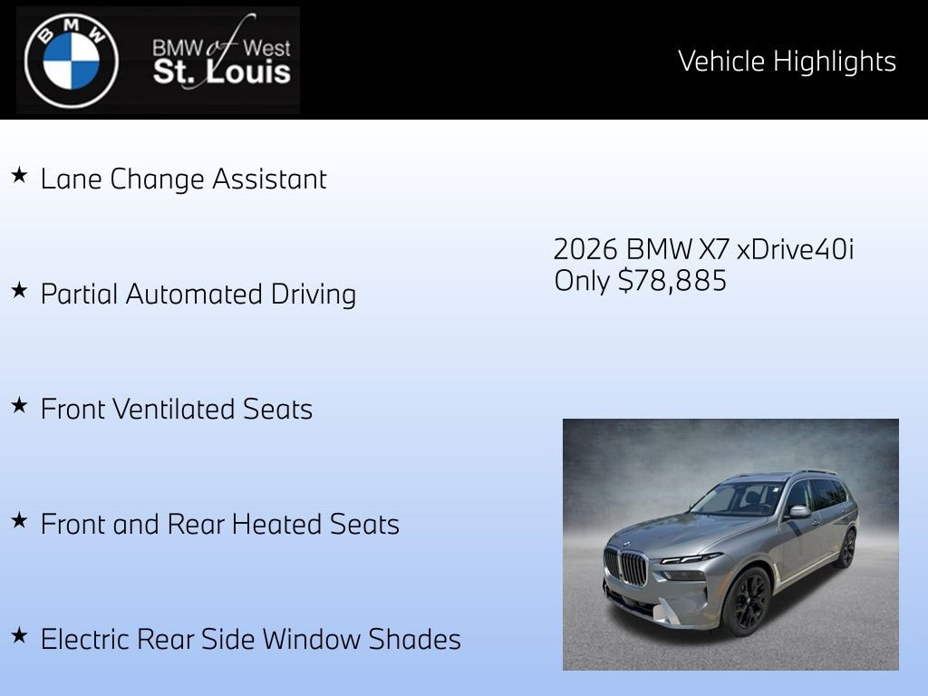 Certified 2026 BMW X7 xDrive40i image 23