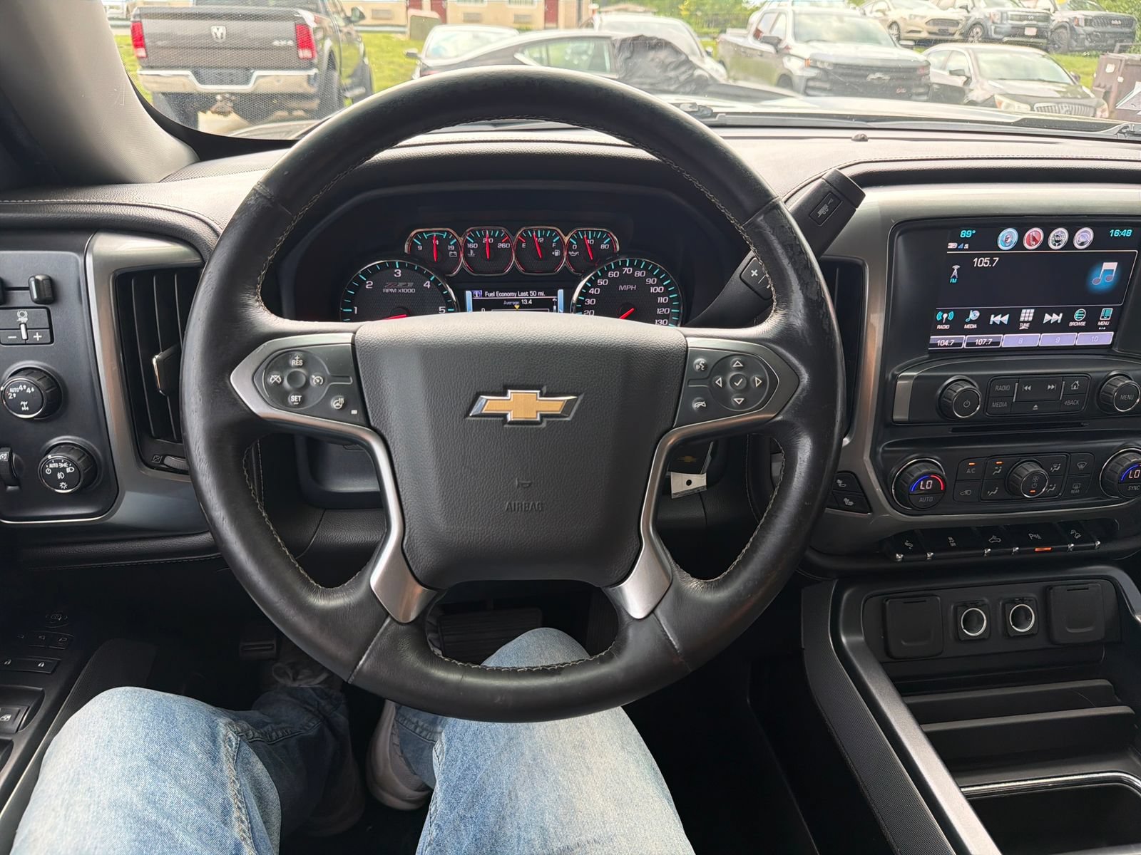 Used 2018 Chevrolet Silverado 1500 LTZ Z71 w/ LTZ Plus Package AWD/4WD image 16