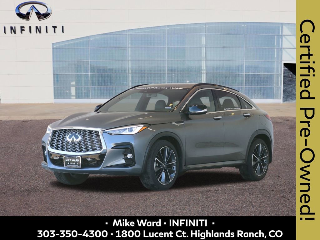 Certified 2025 INFINITI QX55 Luxe w/ Cargo Package