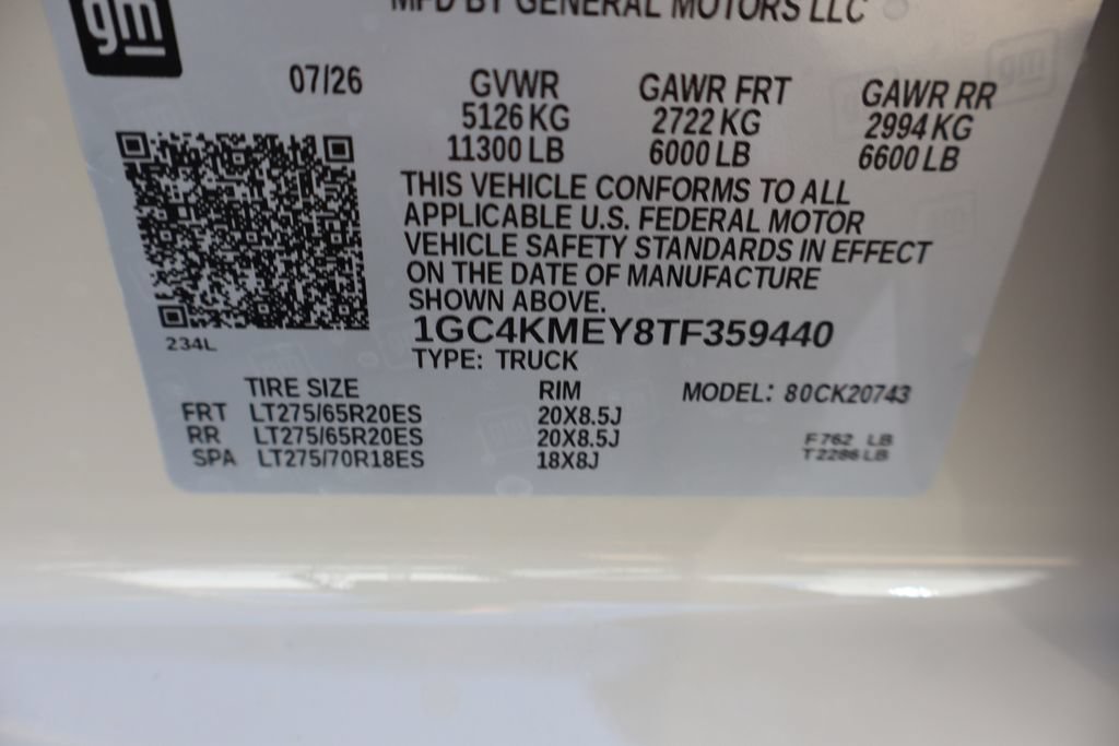 New 2026 Chevrolet Silverado 2500 Custom w/ Custom Value Package AWD/4WD image 29