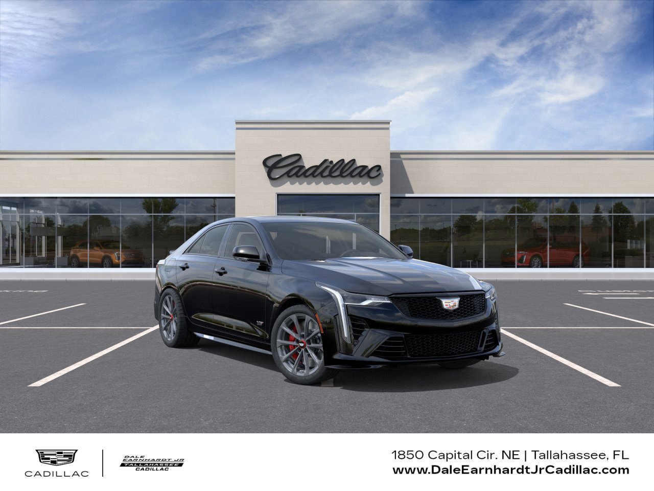 New 2026 Cadillac CT4 V Blackwing w/ LPO, Red Accent Package RWD video 1
