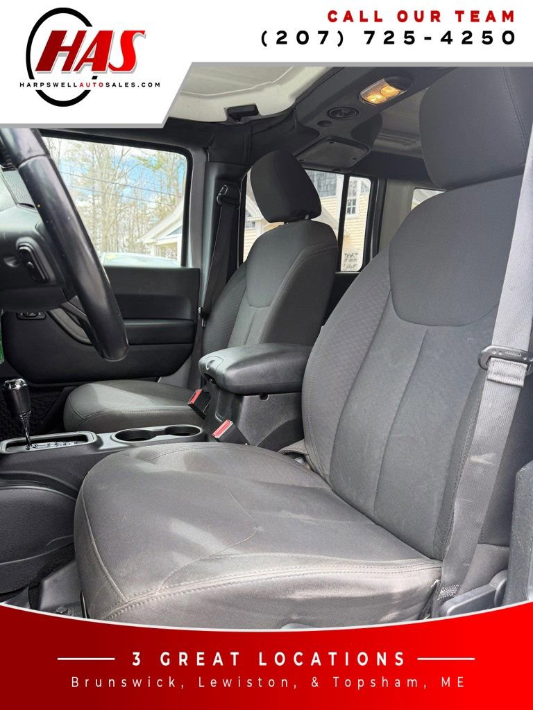 Used 2017 Jeep Wrangler Unlimited Sport w/ Quick Order Package 24S AWD/4WD image 11