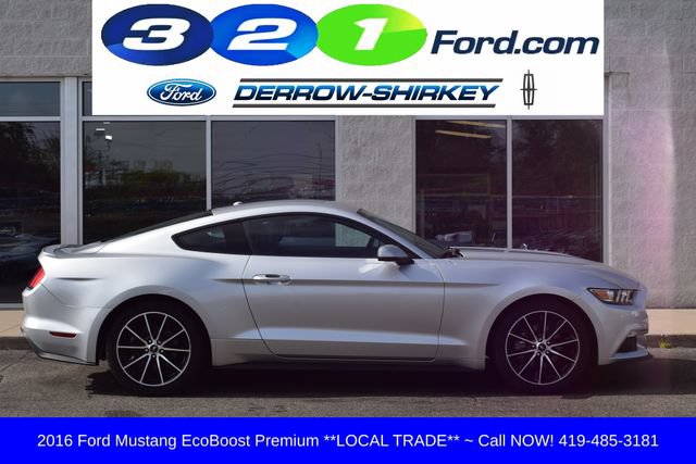Used 2016 Ford Mustang Premium w/ Wheel & Stripe Package RWD image 3