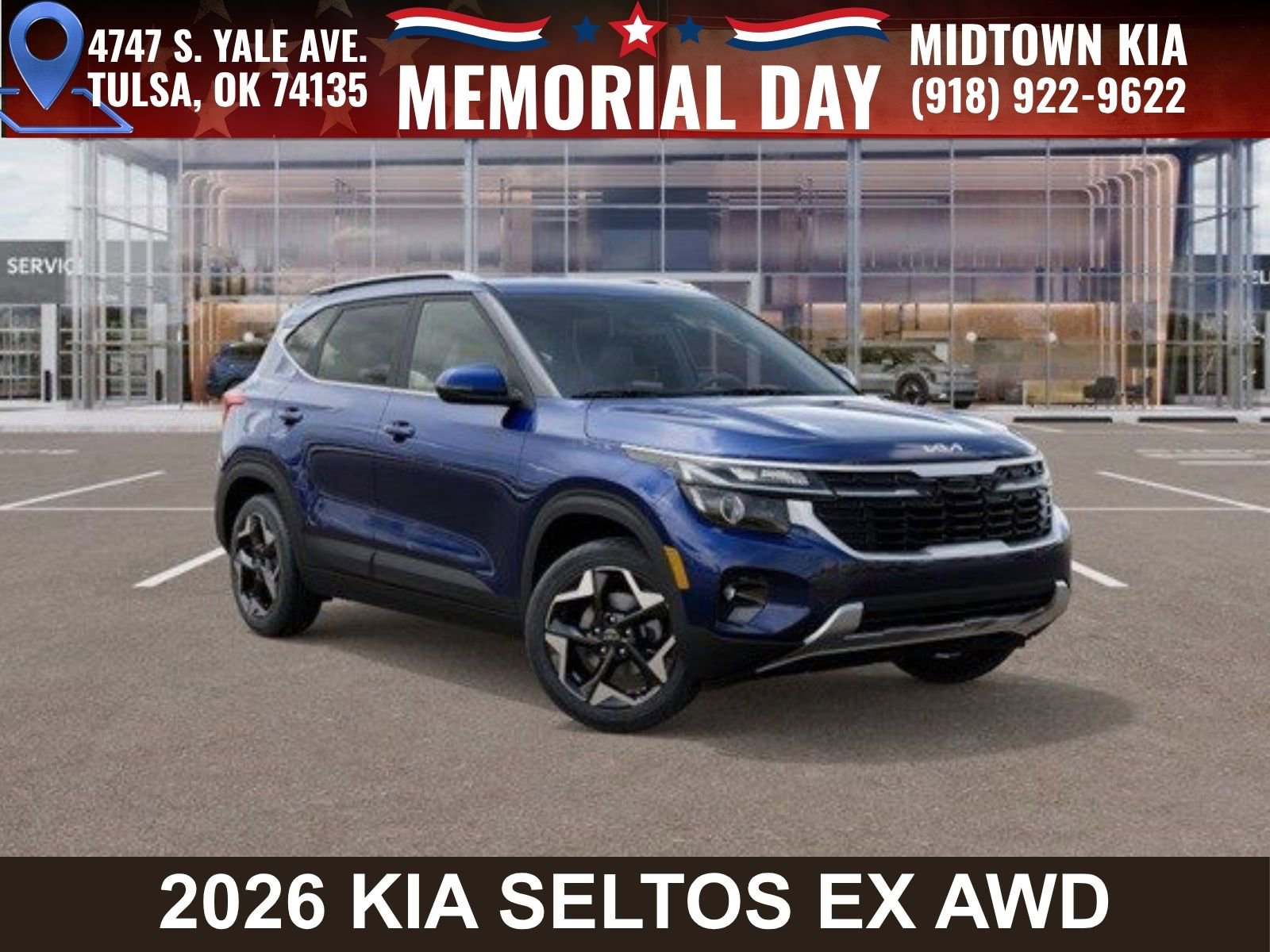 New 2026 Kia Seltos EX w/ EX Sunroof Package AWD/4WD image 1