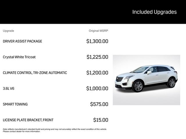 New 2026 Cadillac XT5 Premium Luxury w/ Driver Assist Package image 3