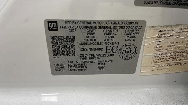Used 2022 Chevrolet Silverado 2500 LTZ AWD/4WD image 30