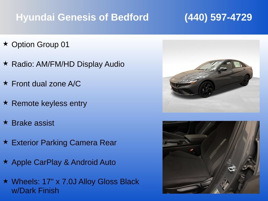 Certified 2026 Hyundai Elantra Sport FWD image 7