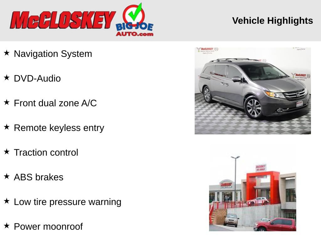 Used 2016 Honda Odyssey Touring image 2