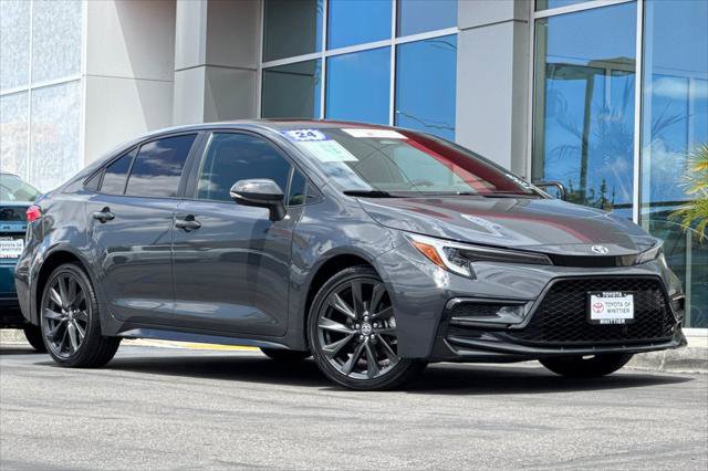 Certified 2024 Toyota Corolla SE w/ SE Premium Package FWD image 2
