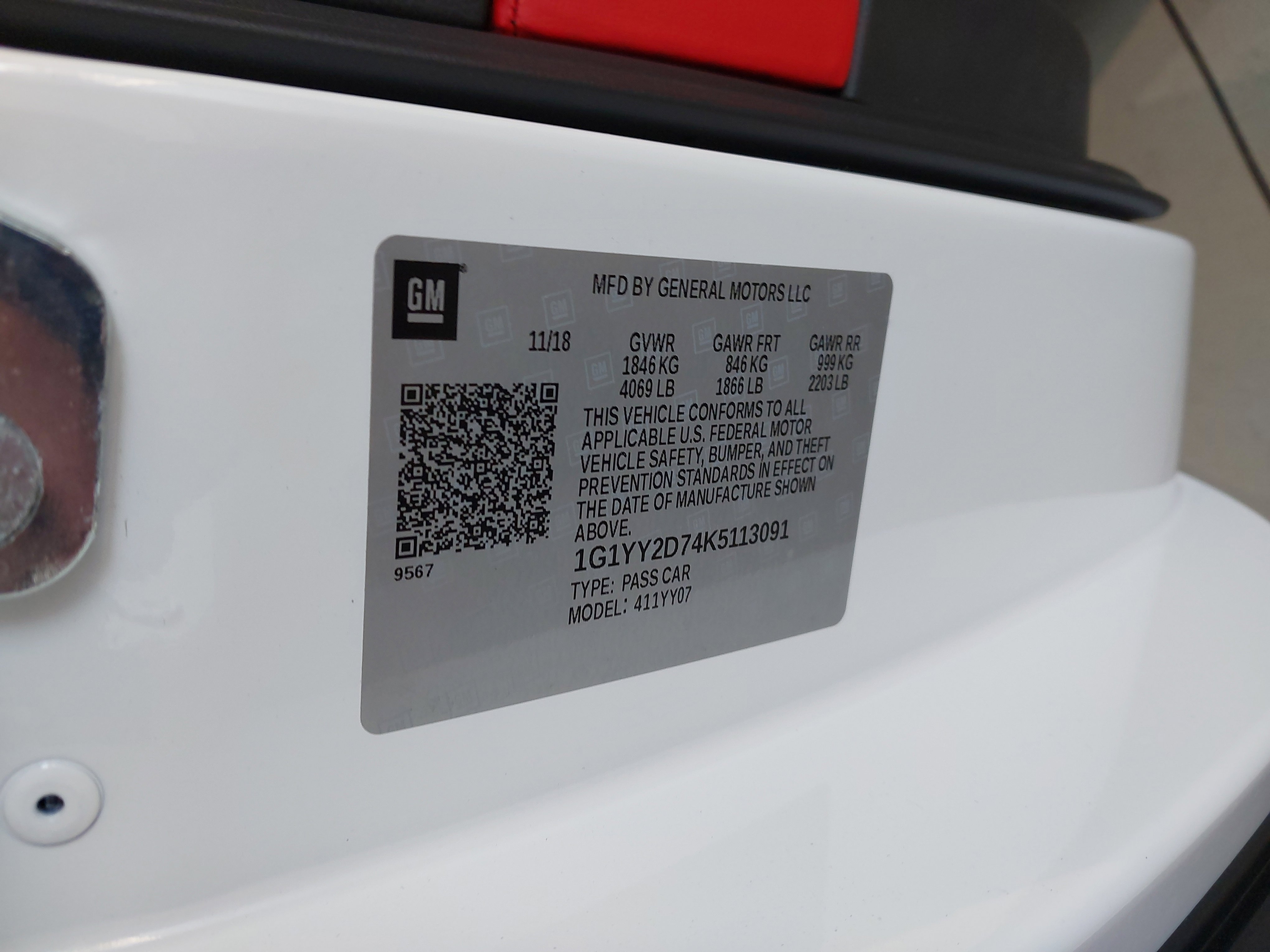 Used 2019 Chevrolet Corvette Grand Sport image 34