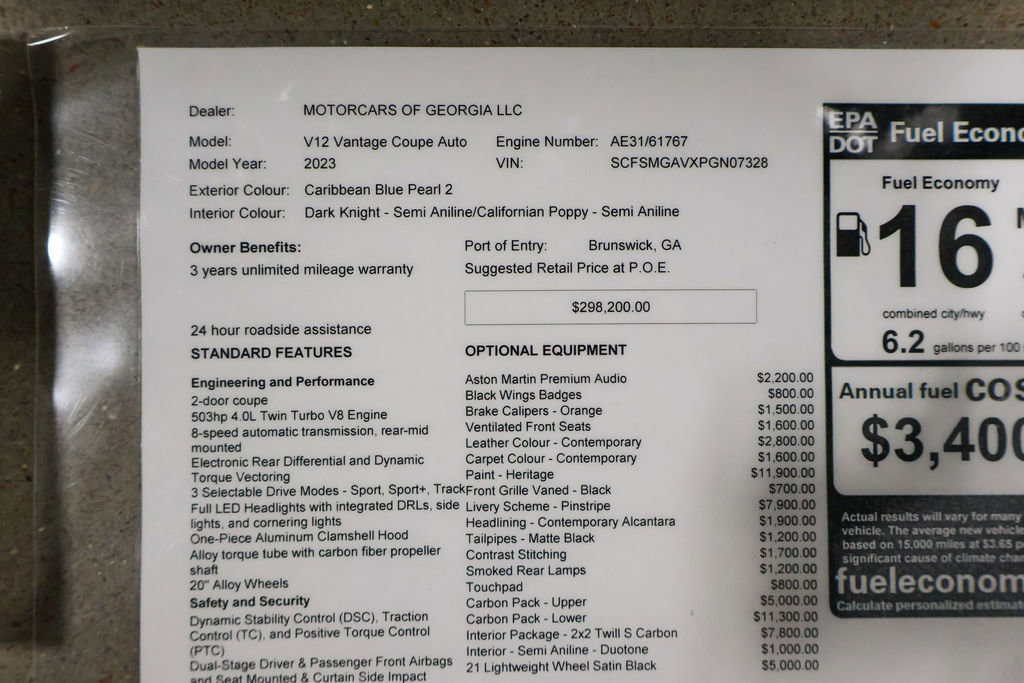 Used 2023 Aston Martin V12 Vantage image 46
