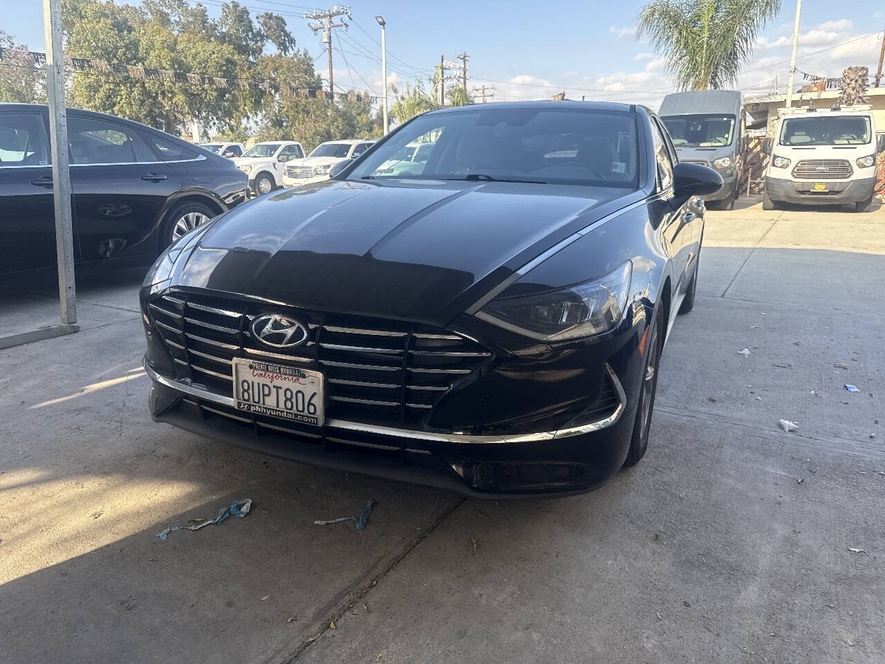 Used 2021 Hyundai Sonata SE w/ Preferred Accessory Package FWD image 1