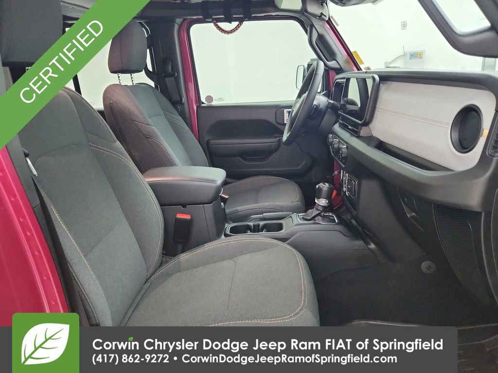 Certified 2024 Jeep Wrangler Sport S image 30