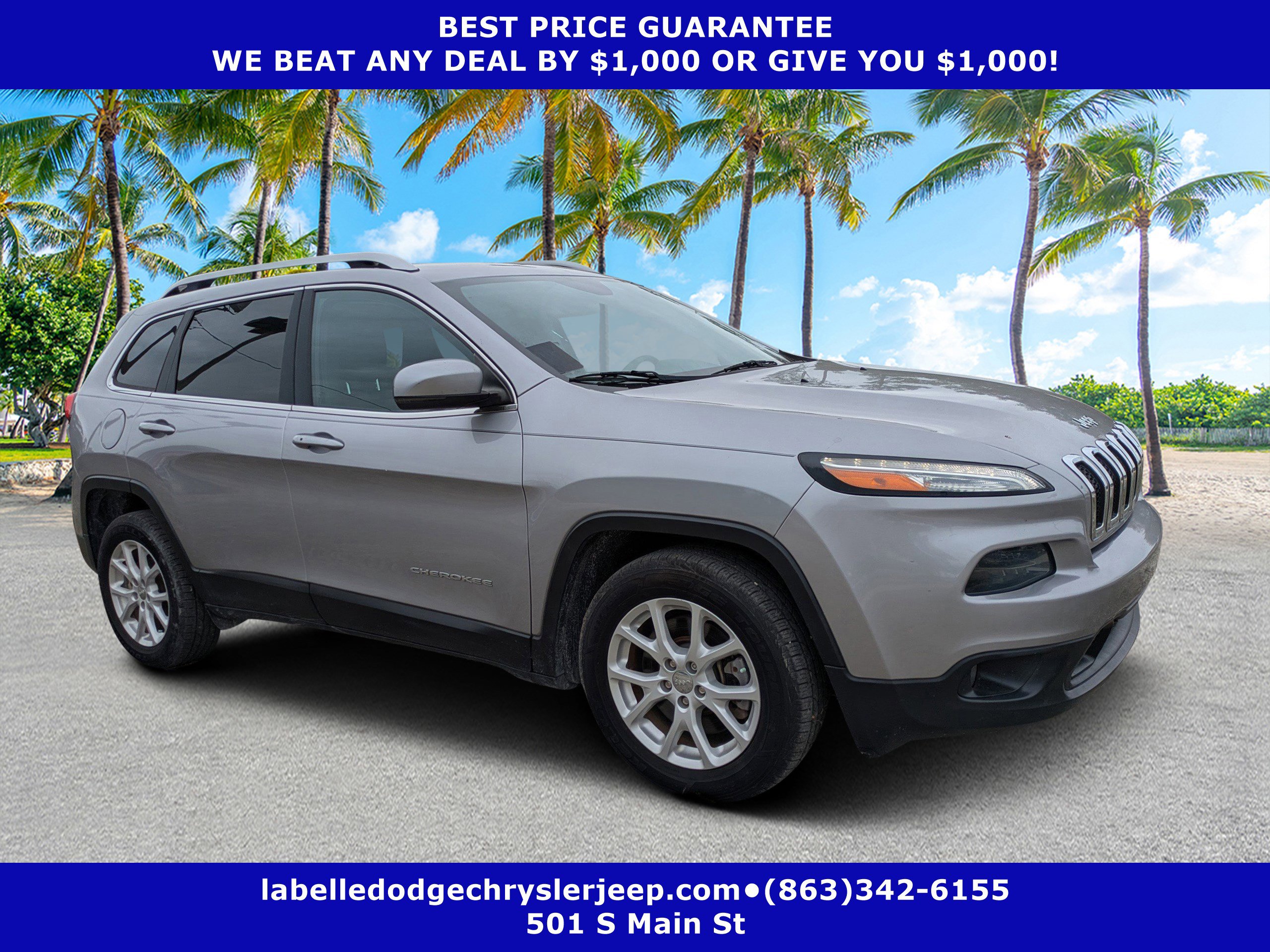 Certified 2018 Jeep Cherokee Latitude Plus image 1