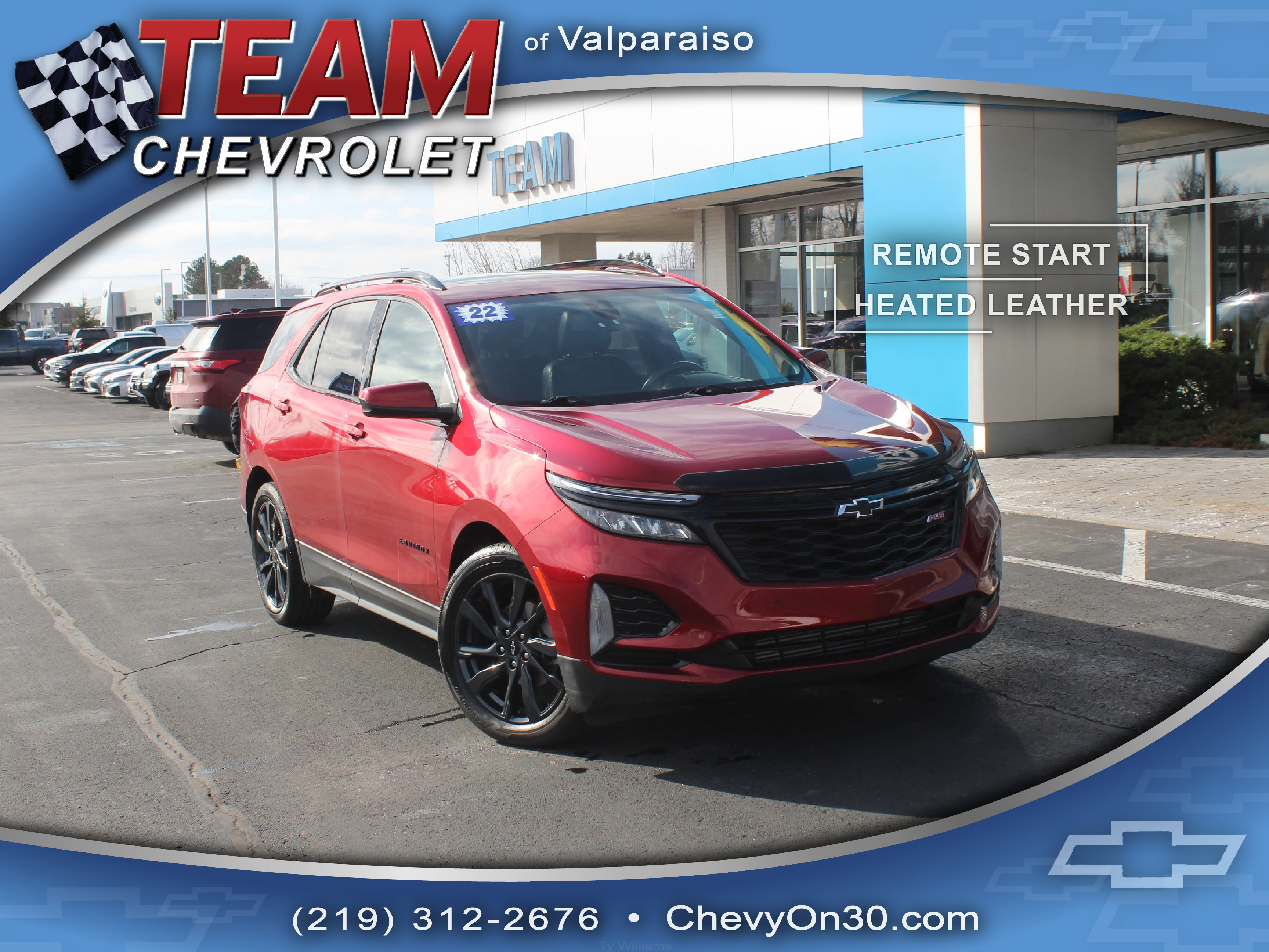 Used 2022 Chevrolet Equinox RS w/ LPO, Cargo Package image 1