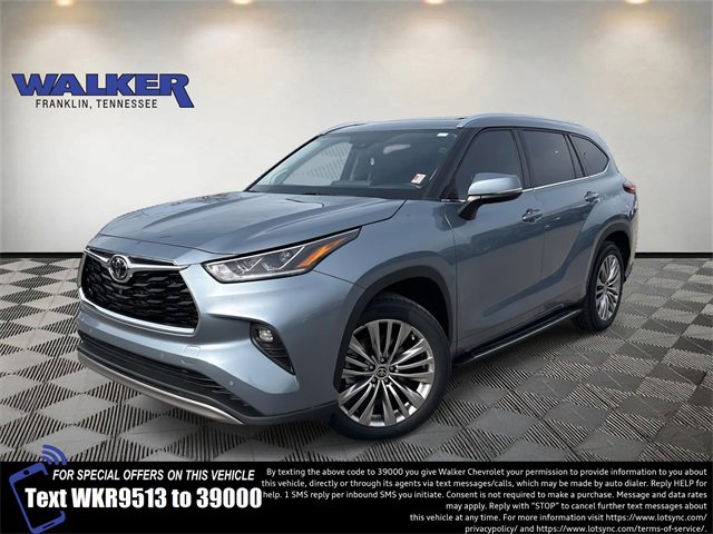 Used 2022 Toyota Highlander Platinum