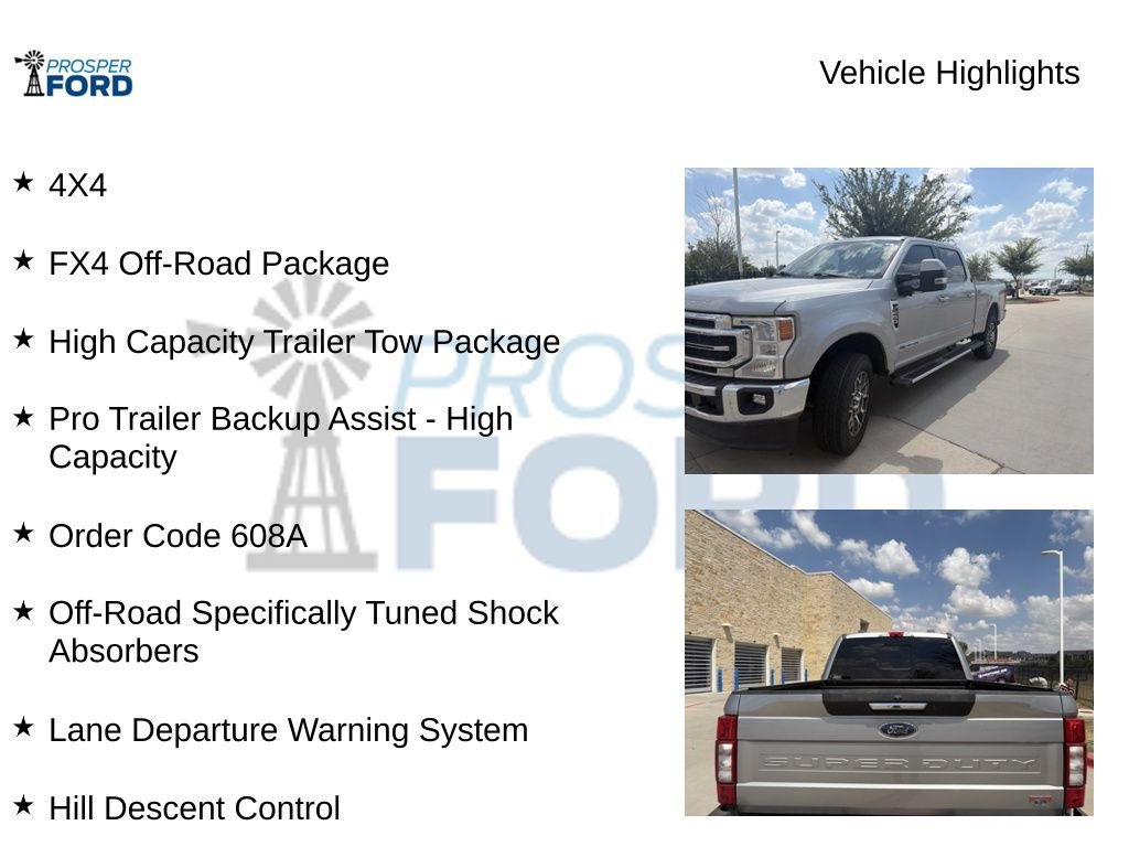 Used 2022 Ford F250 Lariat w/ FX4 Off-Road Package AWD/4WD image 5