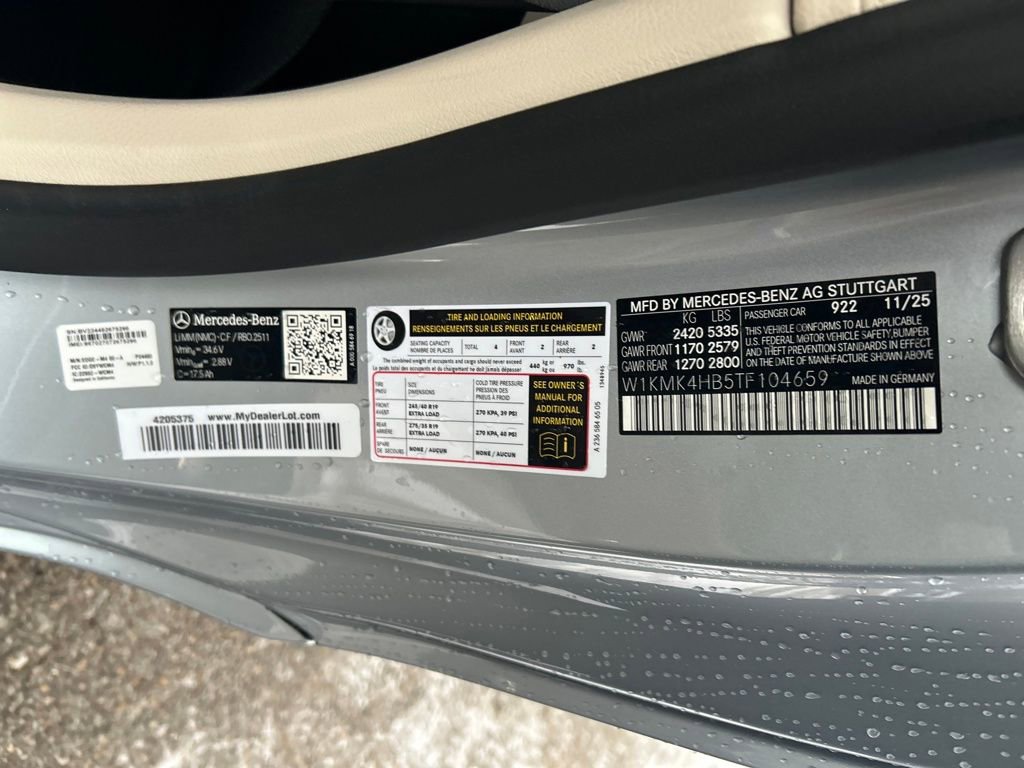 New 2026 Mercedes-Benz CLE 300 4MATIC Cabriolet image 28