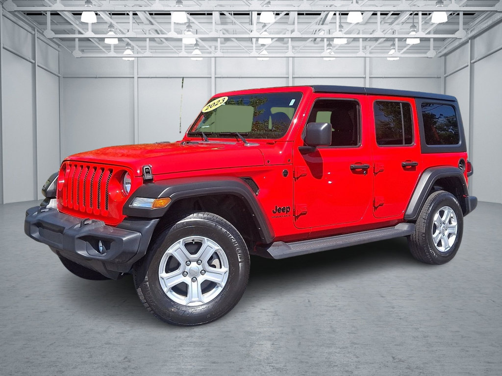 Used 2023 Jeep Wrangler Unlimited Sport AWD/4WD video 1