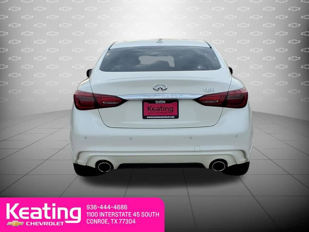 Used 2023 INFINITI Q50 Luxe w/ Cargo Package image 7