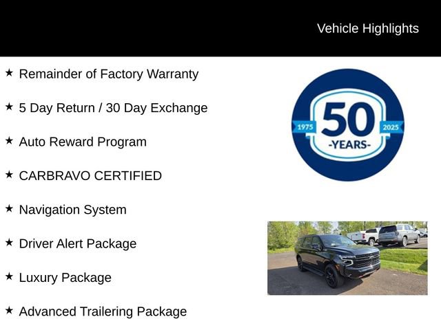Used 2022 Chevrolet Tahoe Z71 w/ Off-Road Capability Package AWD/4WD image 5