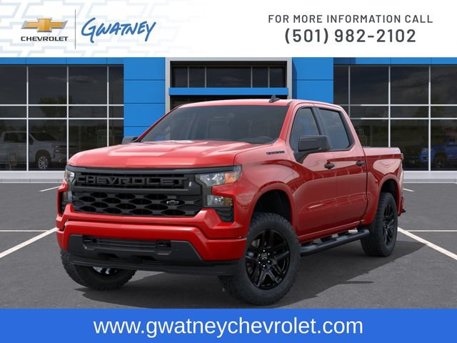 New 2026 Chevrolet Silverado 1500 Custom w/ Turbomax Blackout Package AWD/4WD image 6