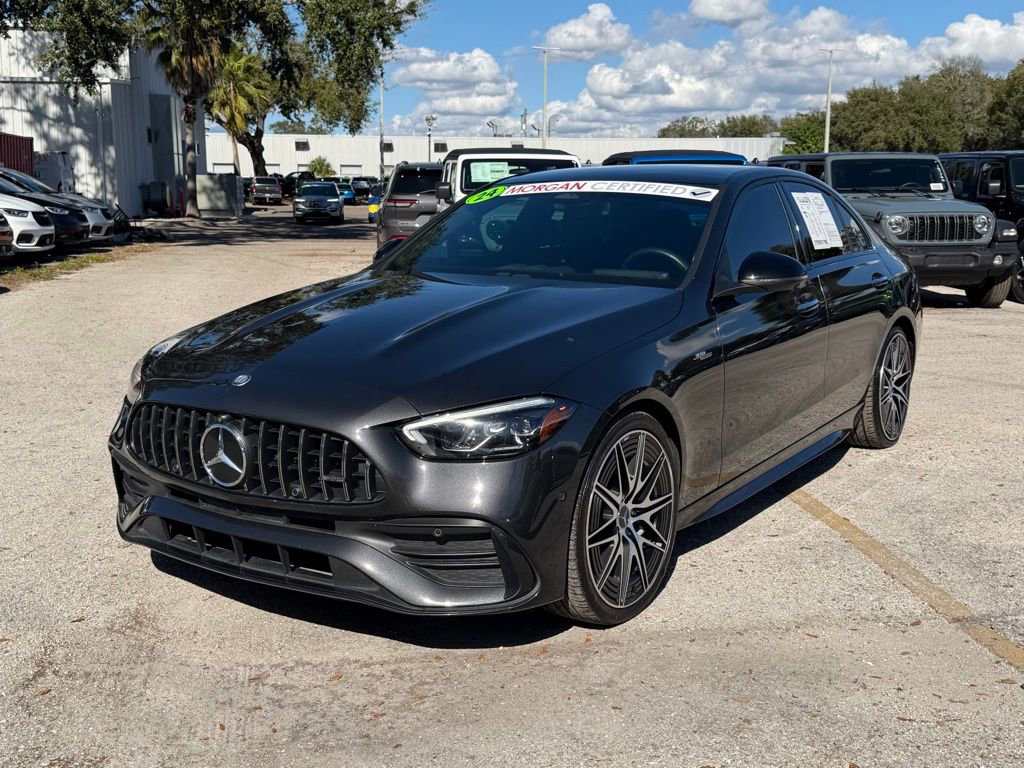 Used 2024 Mercedes-Benz C 43 AMG 4MATIC Sedan image 2
