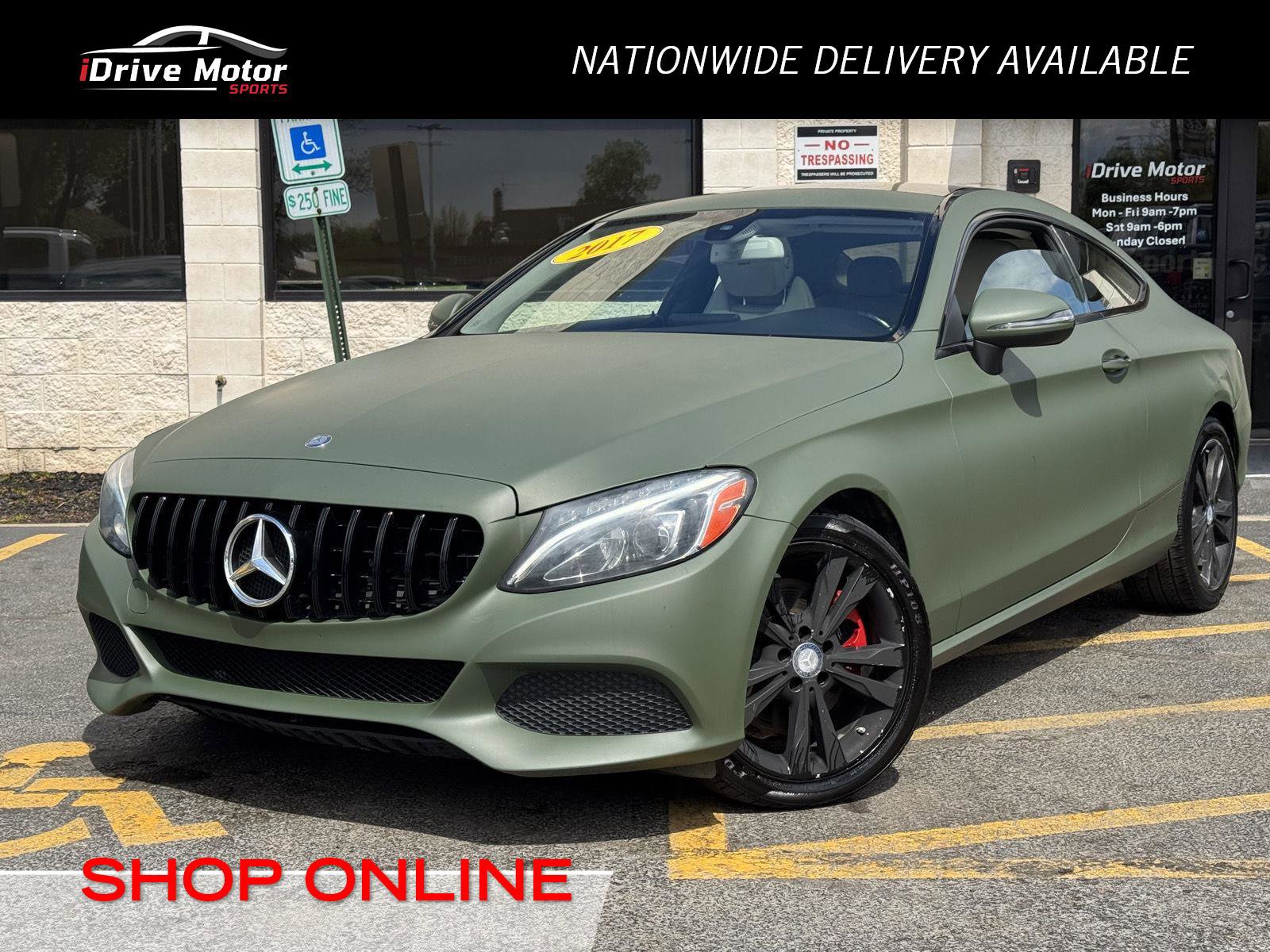 Used 2017 Mercedes-Benz C 300 Coupe w/ Premium 1 Package